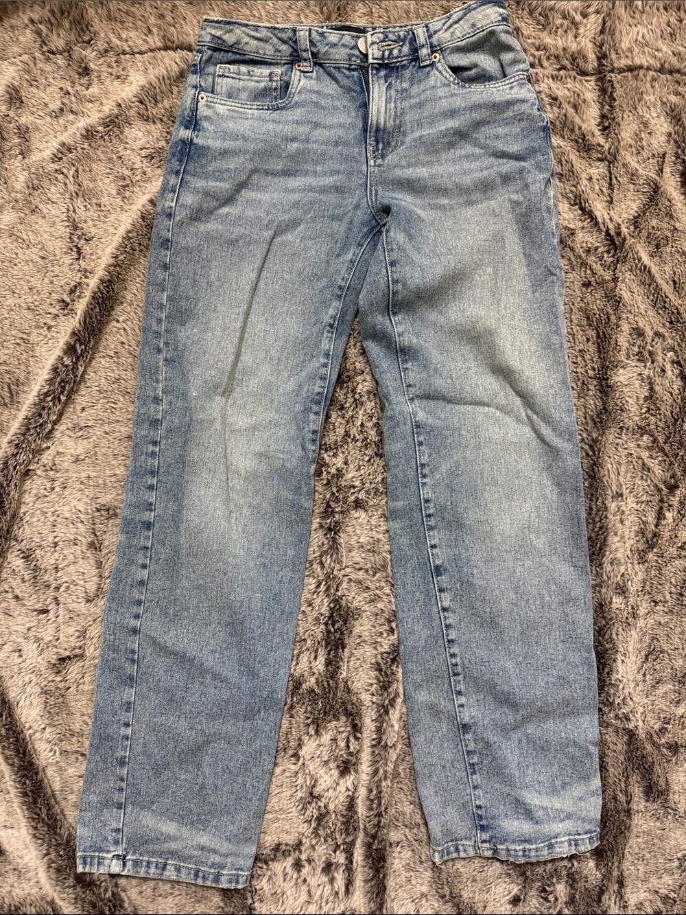 Urban Planet - Light Blue Denim Jeans - Classic Straight Fit